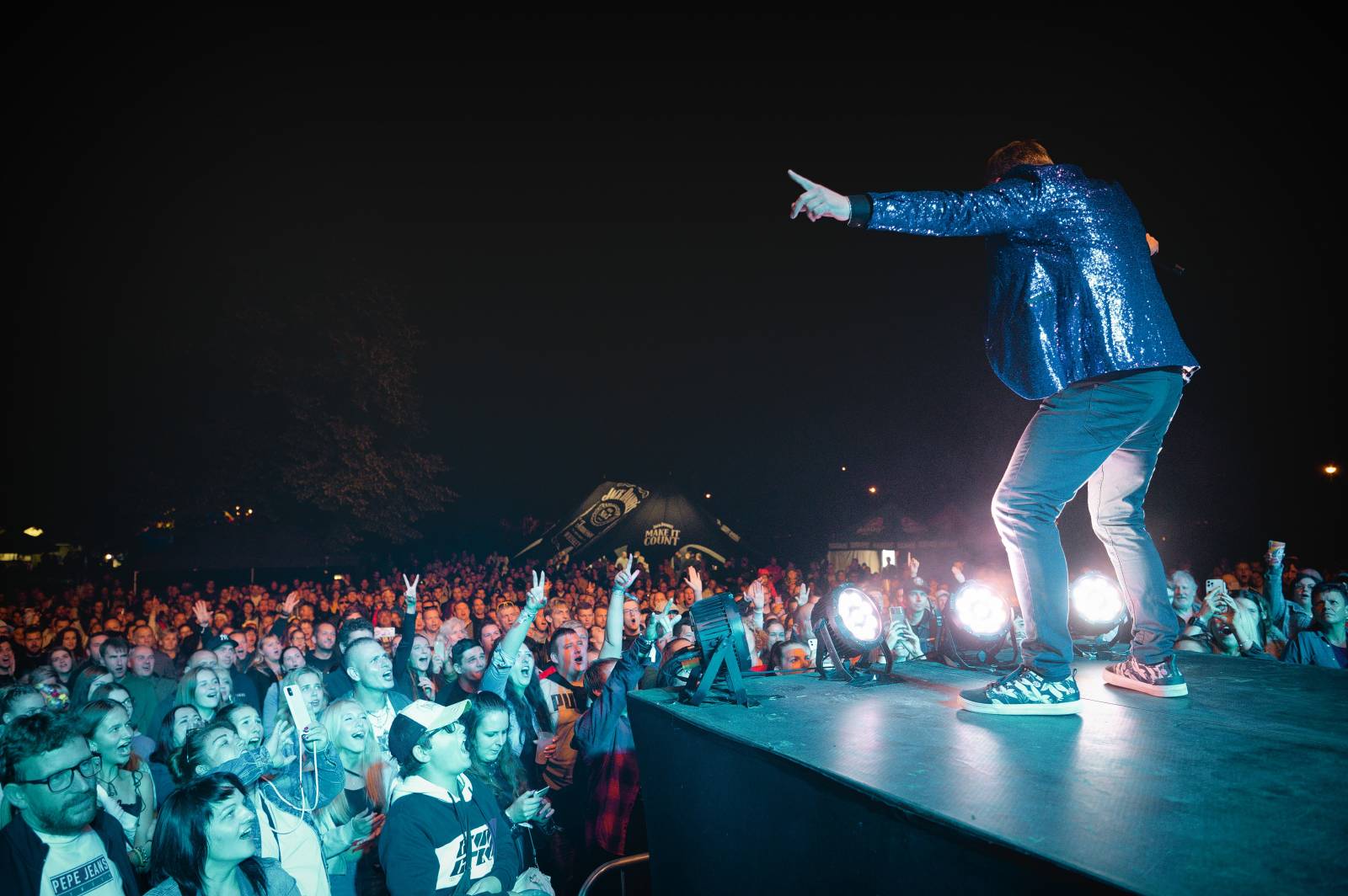 Druhým dnem Polanka festu provázeli Mig 21, Pekař i Iné Kafe 