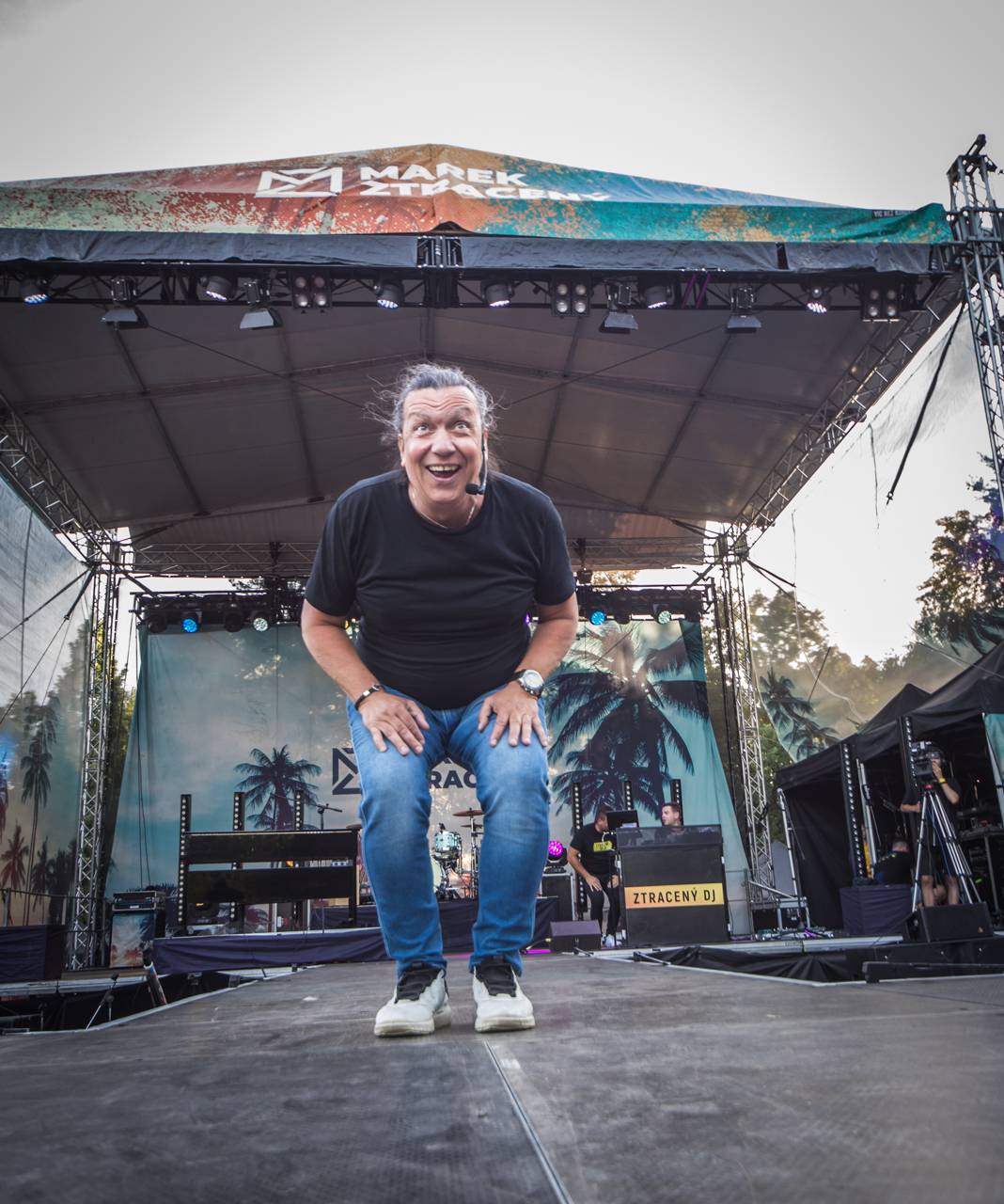 Marek Ztracený dorazil se svým Tour do Plzně, přivezl Elizabeth Kopeckou i Richarda Genzera