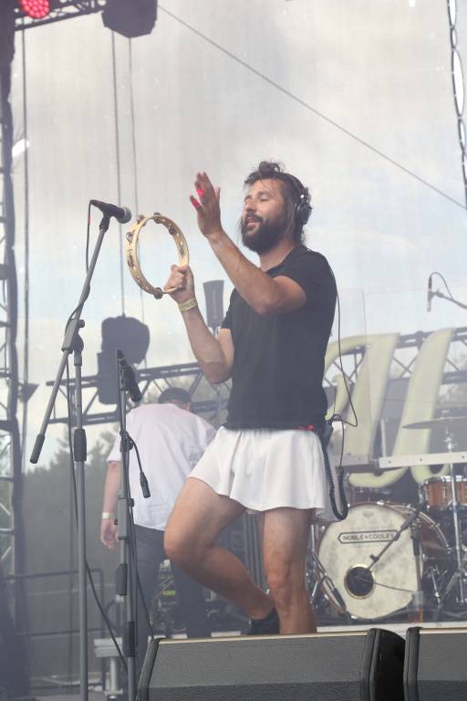 Hrady CZ v Rožmberku nad Vltavou poznamenala bouřka. Zahráli Divokej Bill, UDG i Tomáš Klus