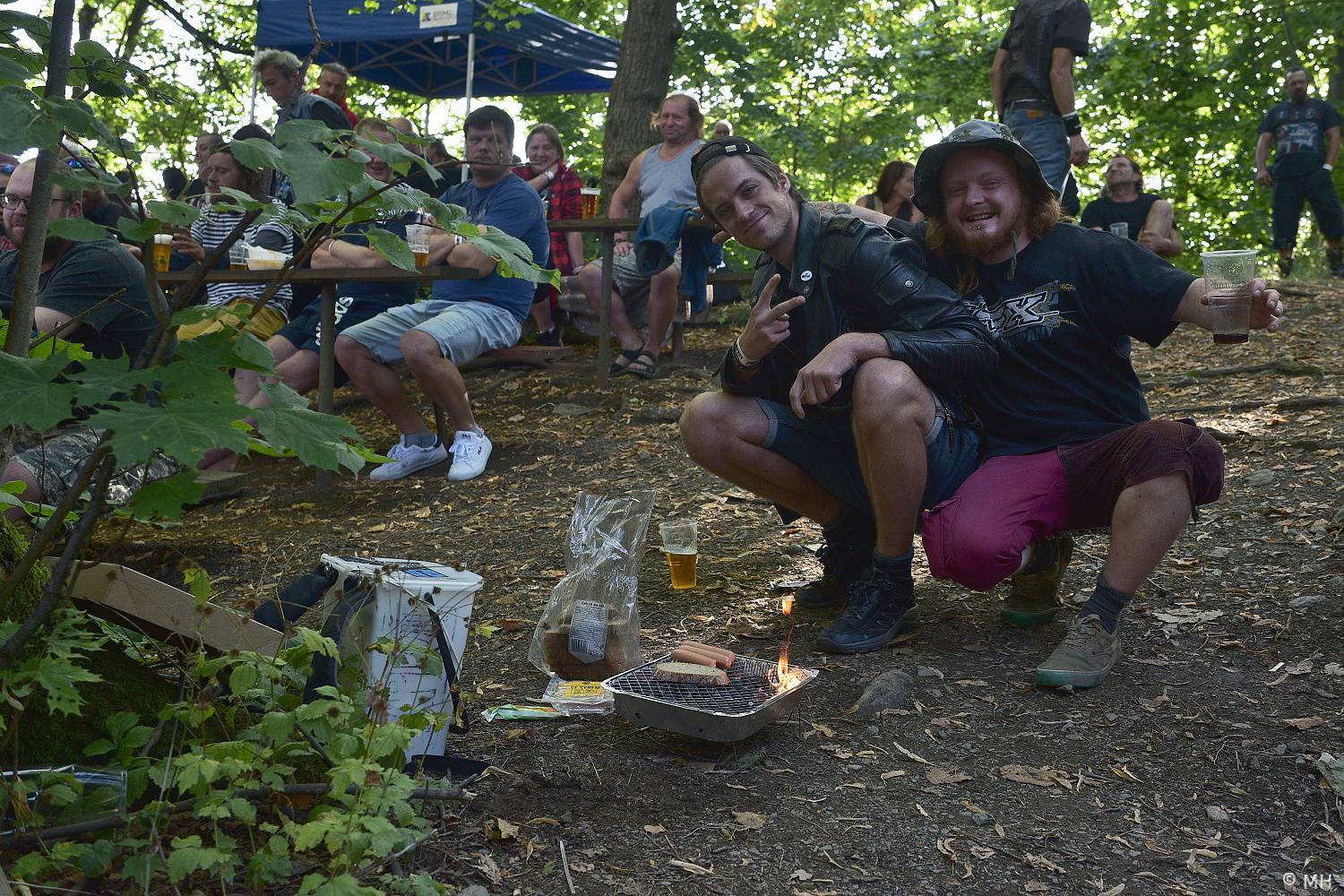 Prasofest přivezl do Vlčtejna Plexis, Záviše nebo Cocotte Minute