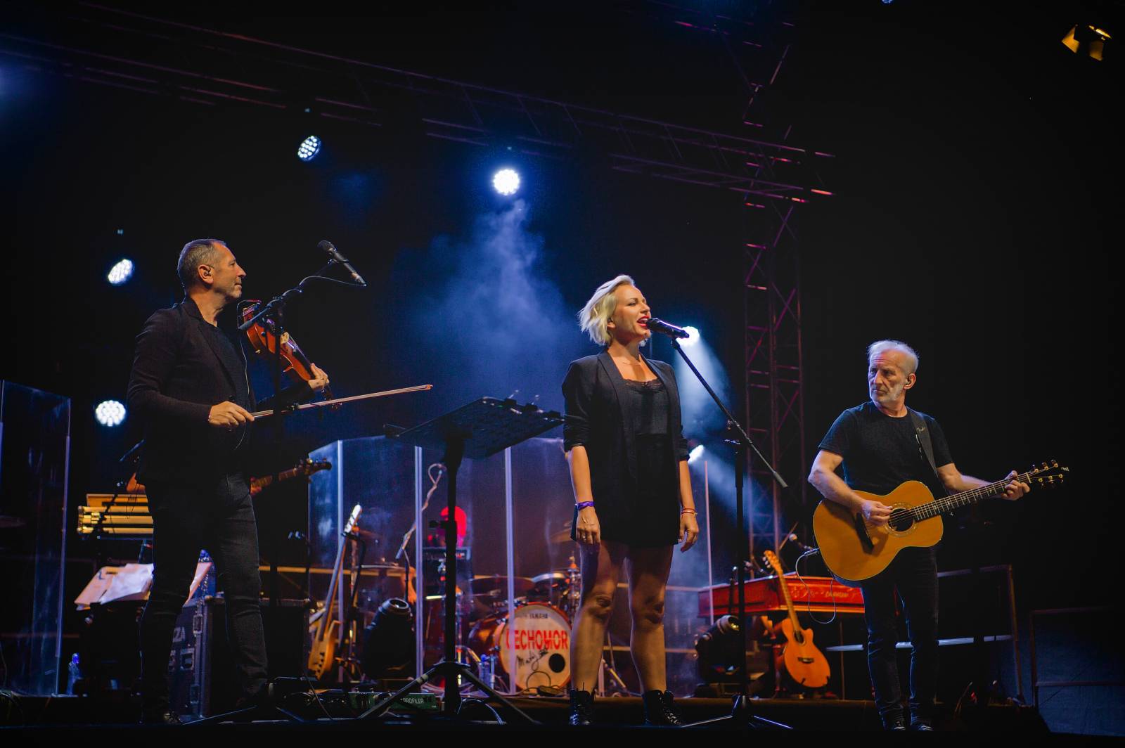 Čechomor zahrál v Telči, pozval si Kandráčovce, Martinu Pártlovou, Voxela i Tomáše Štefku