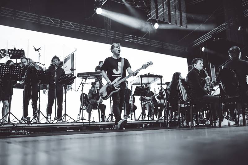 Glorchestra v Ostravě zakončila turné, vystoupili Tata Bojs, Vladimir 518 i Katarzia