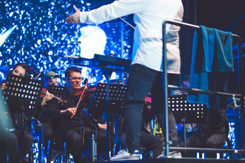Glorchestra v Ostravě zakončila turné, vystoupili Tata Bojs, Vladimir 518 i Katarzia