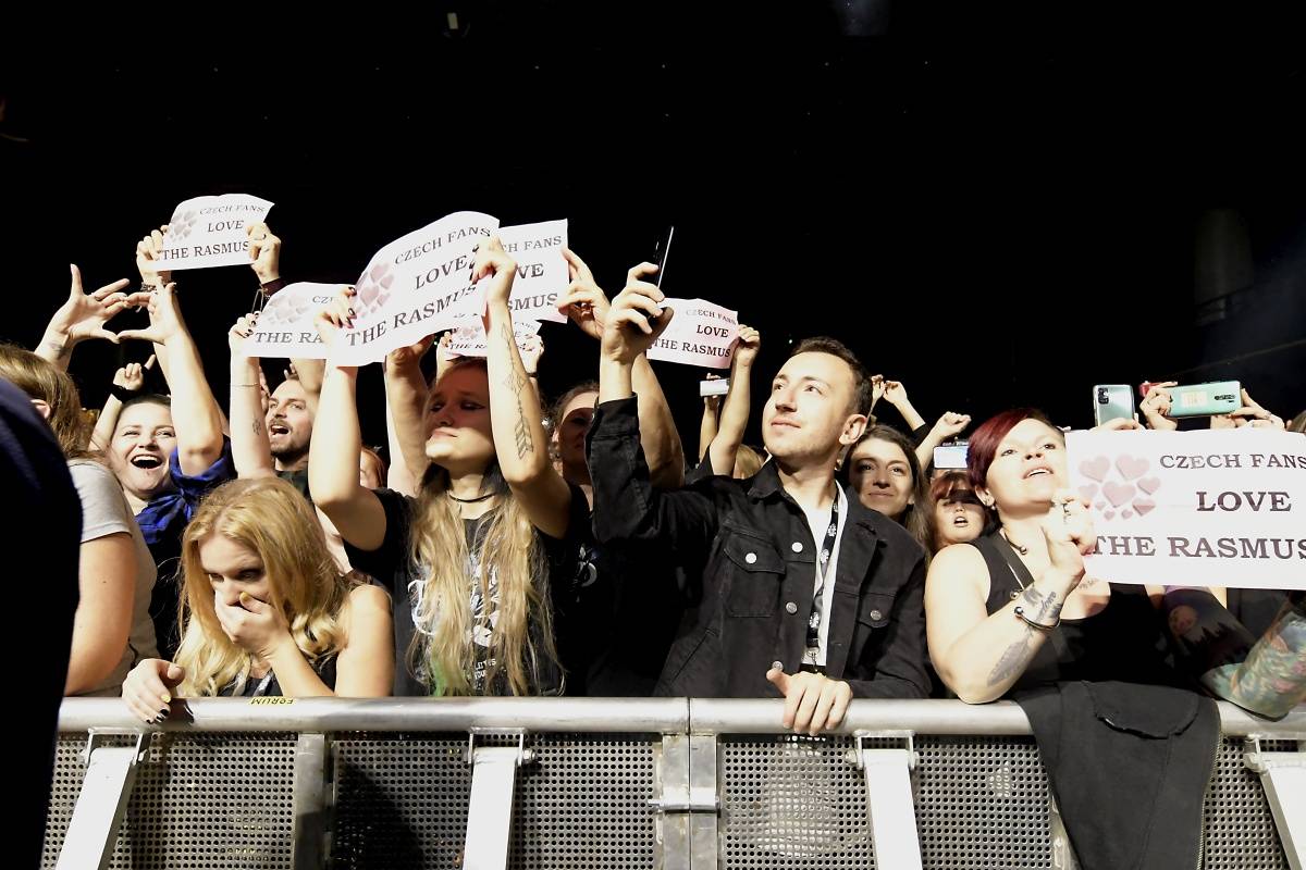 The Rasmus rozpálili Forum Karlín, předskakovali jim We Are Domi a Icon For Hire