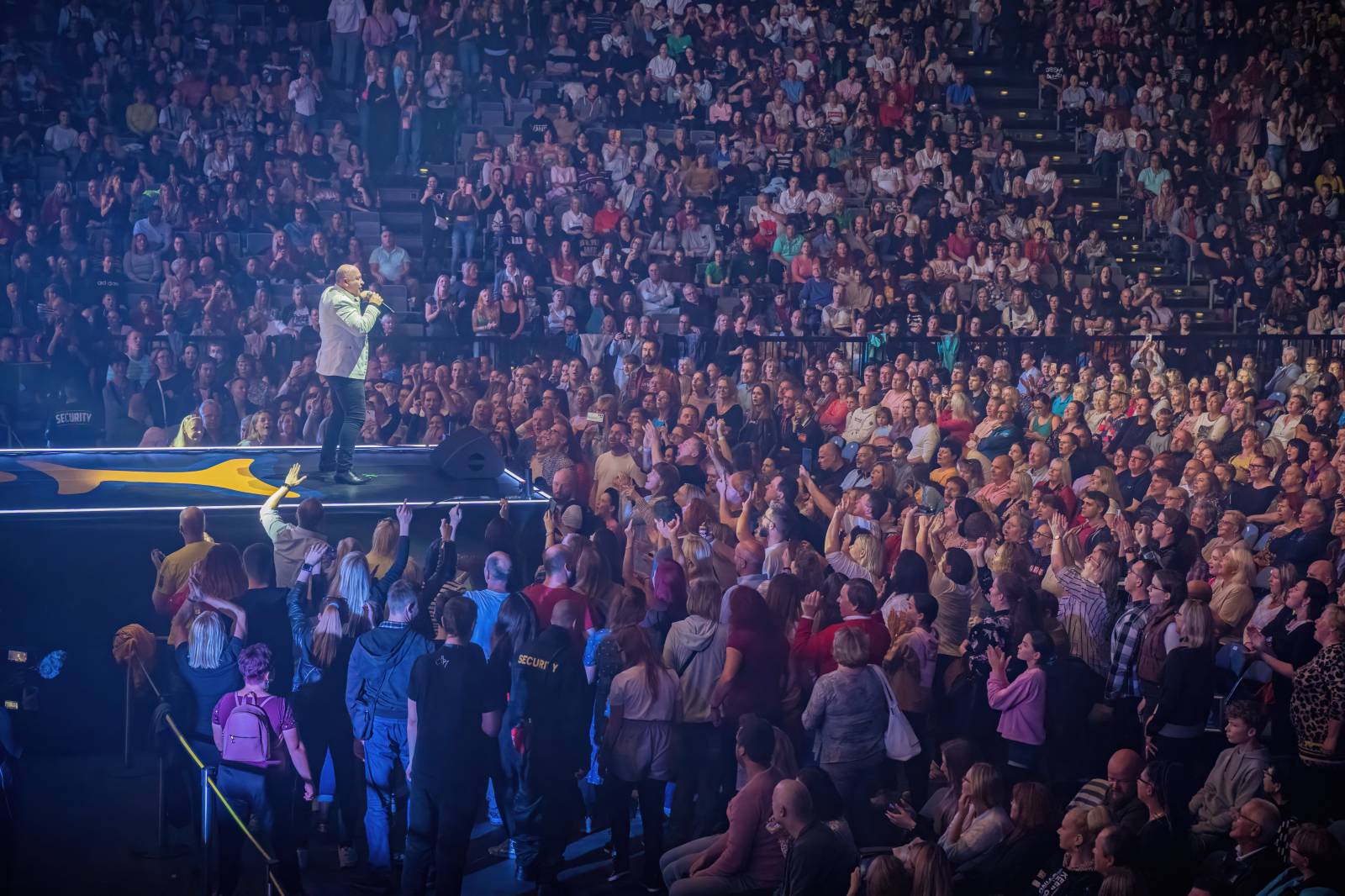 Marek Ztracený na Českém mejdanu s Impulsem rozsvítil O2 arenu