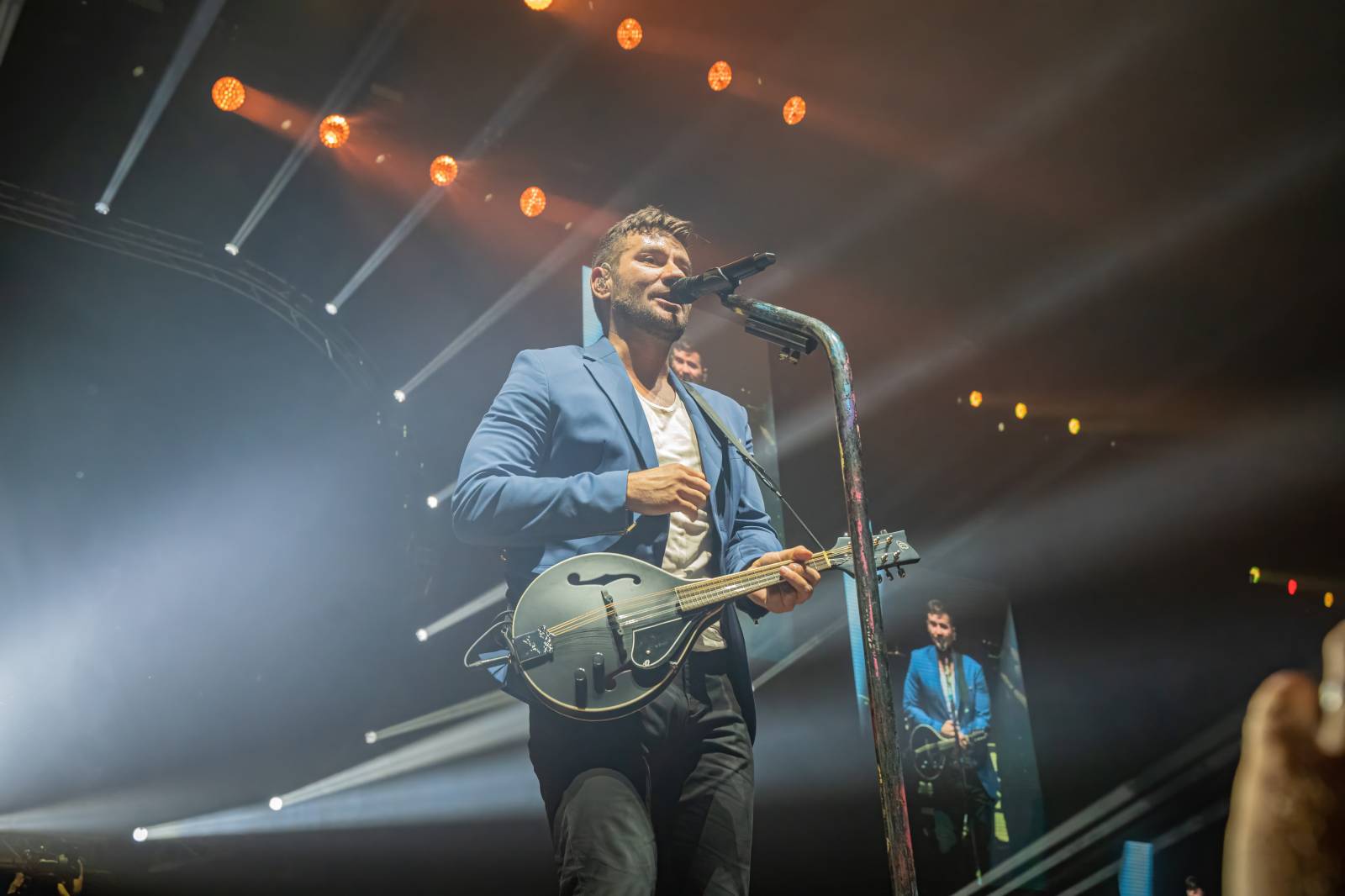 Marek Ztracený na Českém mejdanu s Impulsem rozsvítil O2 arenu