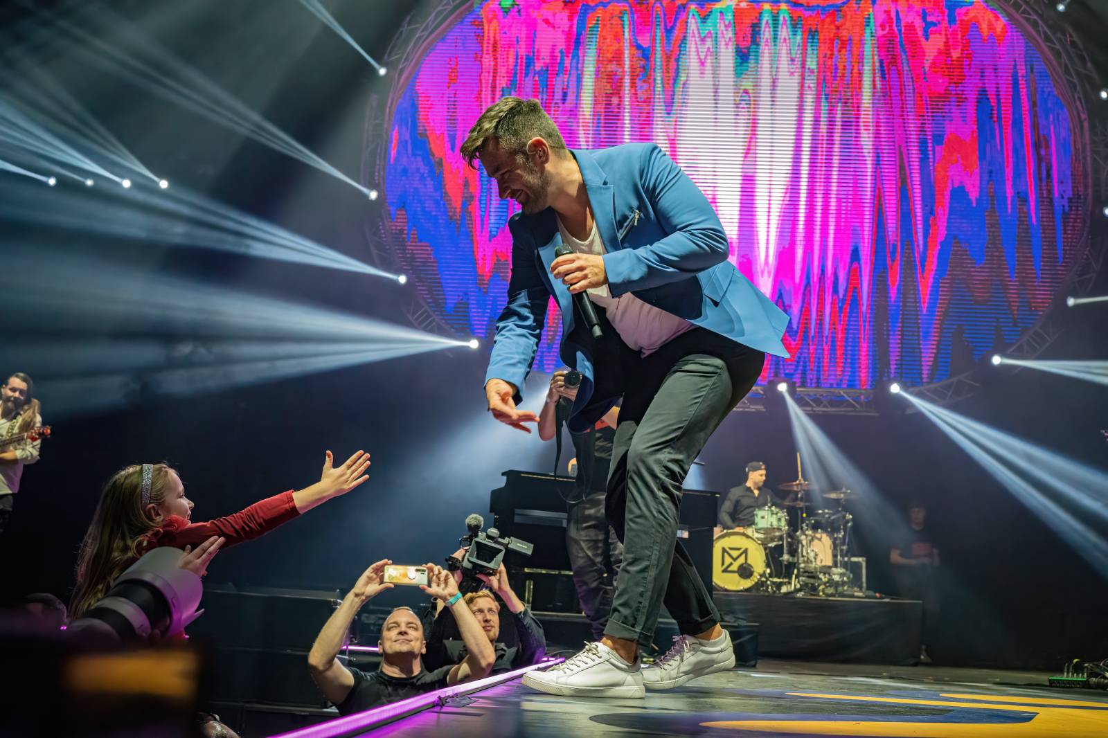 Marek Ztracený na Českém mejdanu s Impulsem rozsvítil O2 arenu