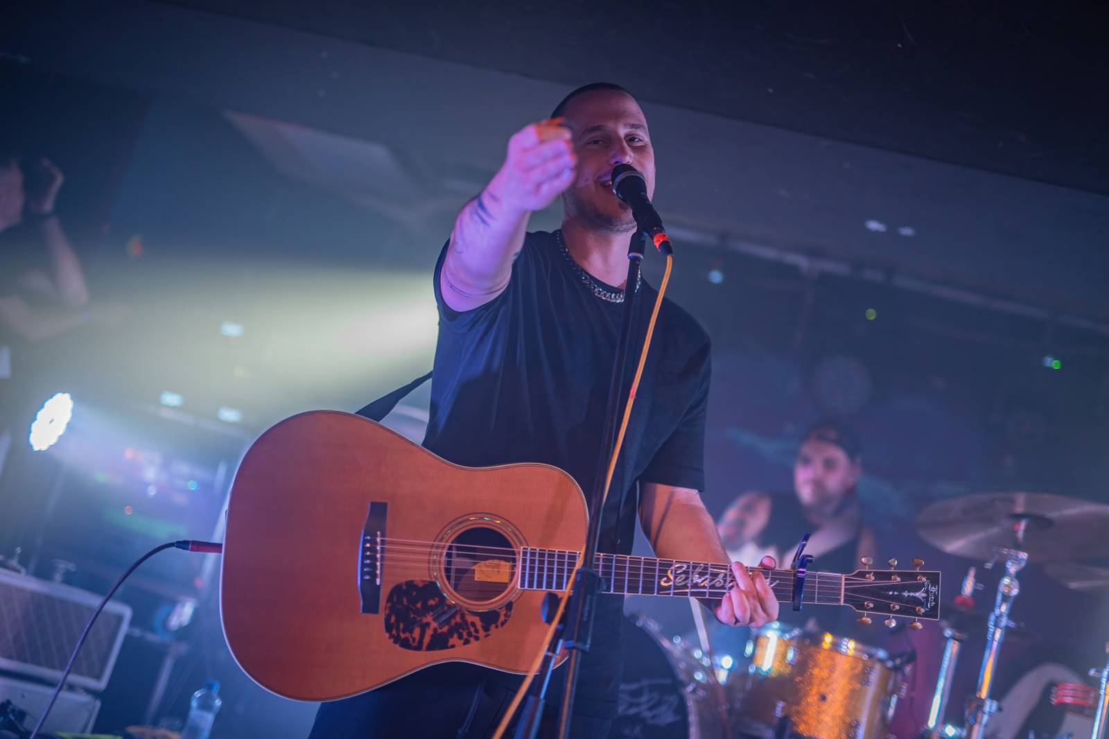 Sebastian s sebou do Rock Café přivezl skvělou atmosféru