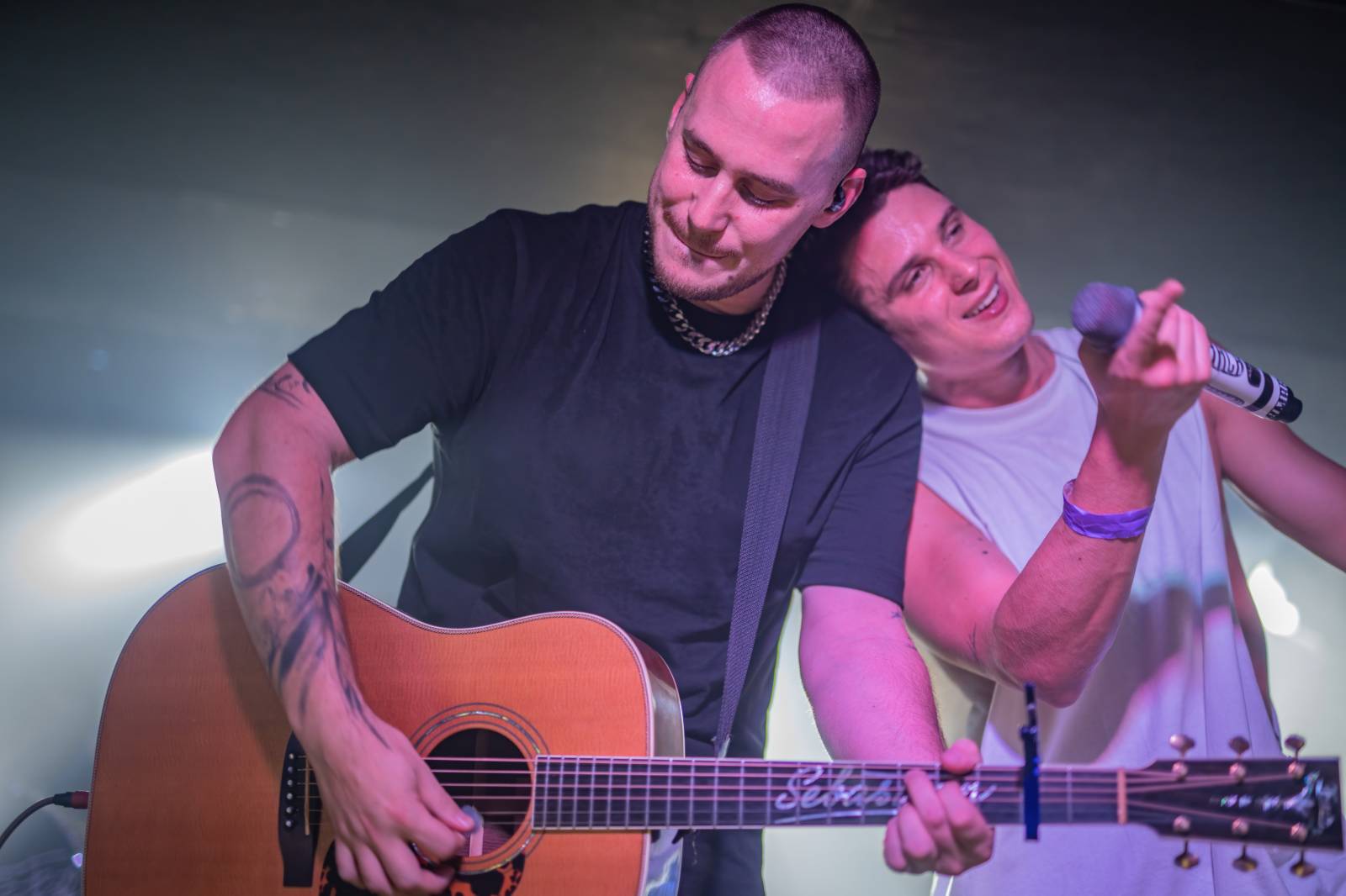 Sebastian s sebou do Rock Café přivezl skvělou atmosféru