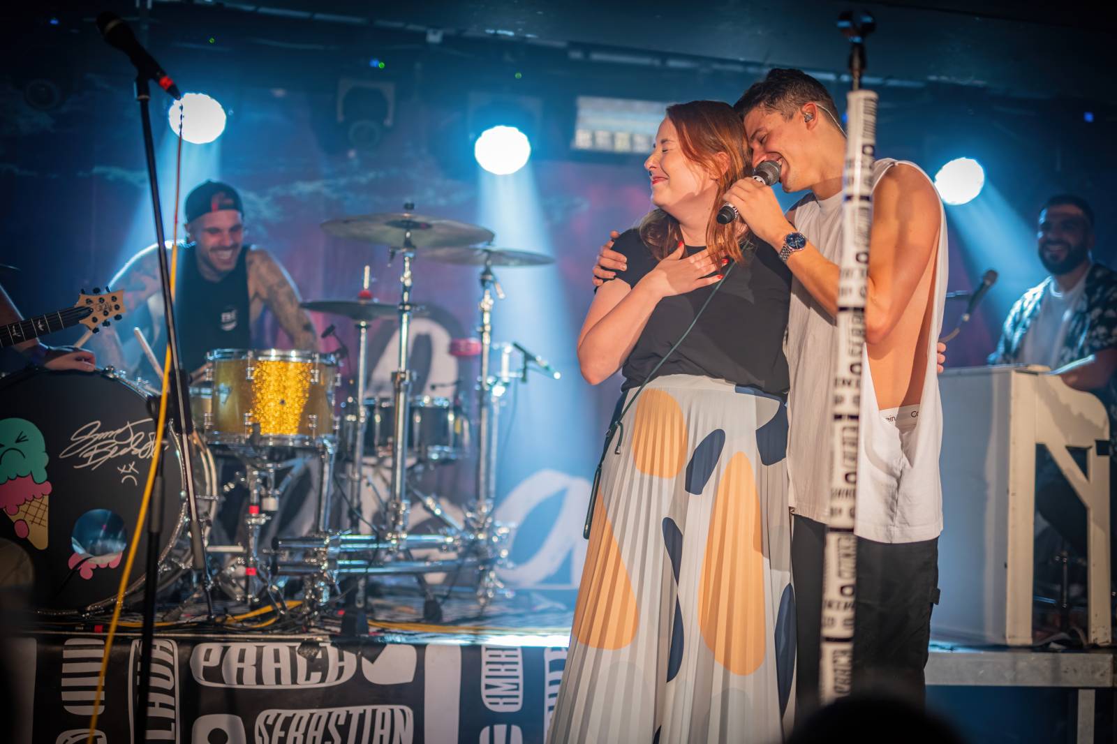 Sebastian s sebou do Rock Café přivezl skvělou atmosféru