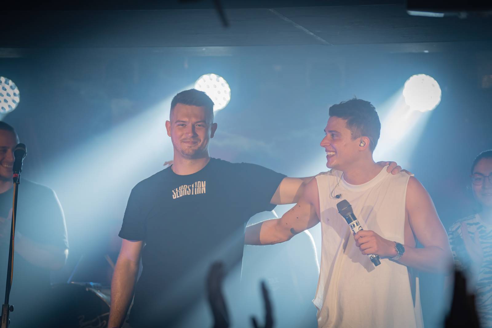 Sebastian s sebou do Rock Café přivezl skvělou atmosféru