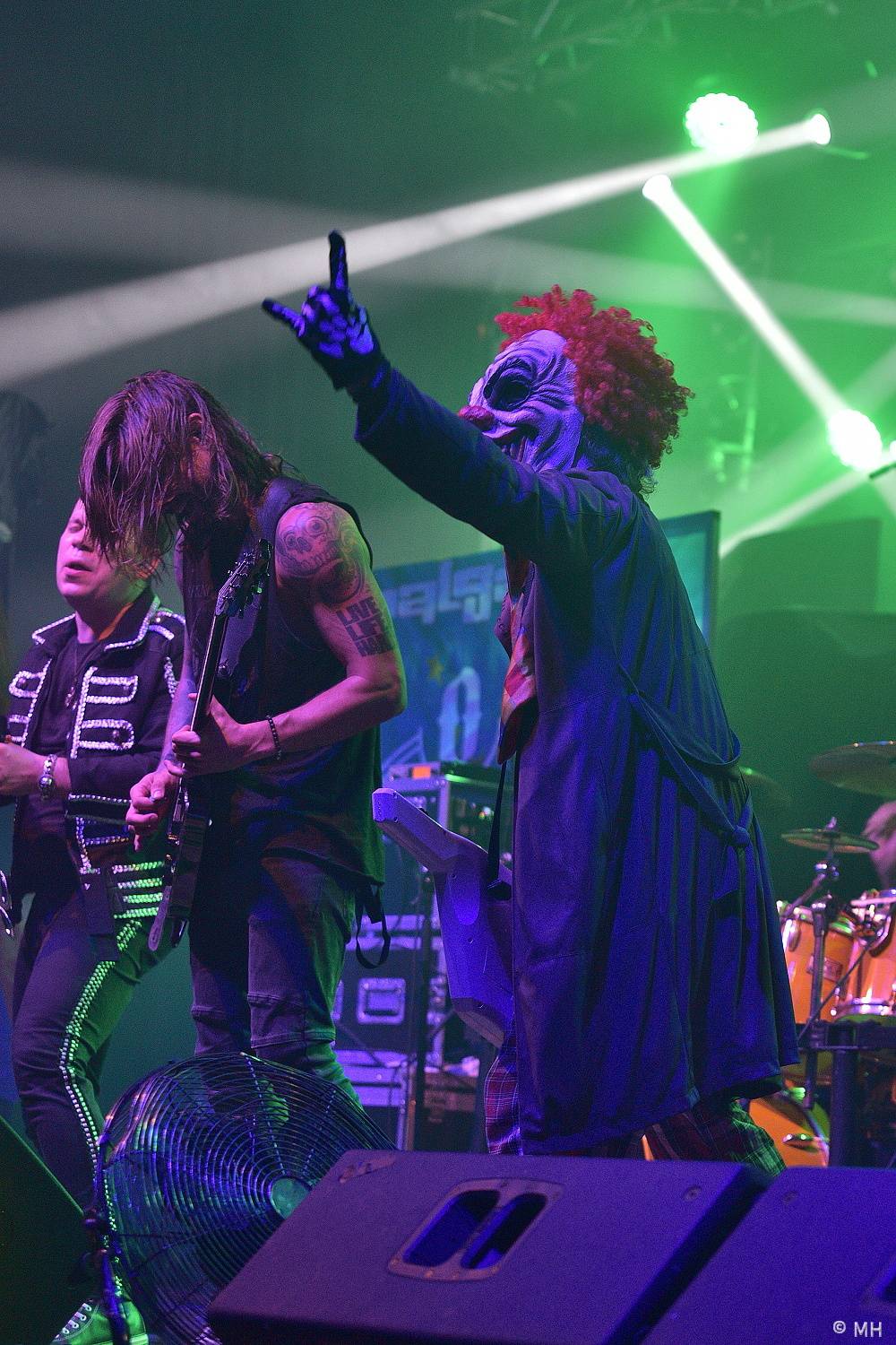 Lordi předvedli v Plzni hororovou show