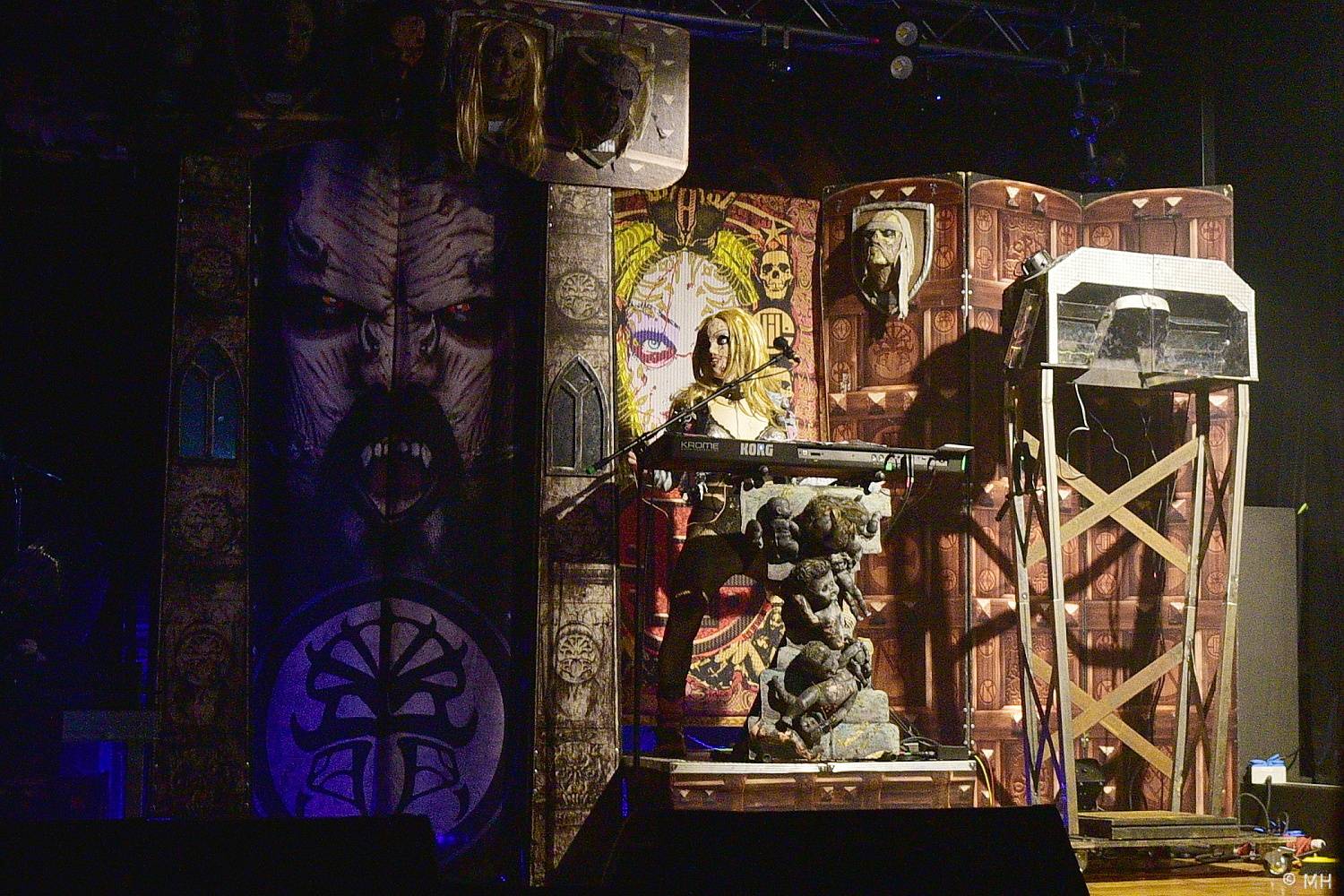 Lordi předvedli v Plzni hororovou show