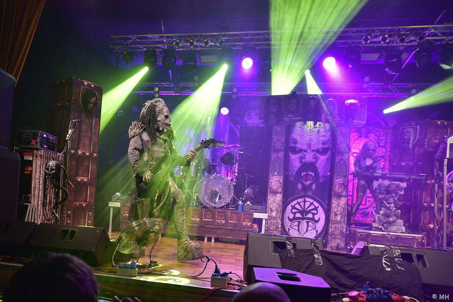 Lordi předvedli v Plzni hororovou show