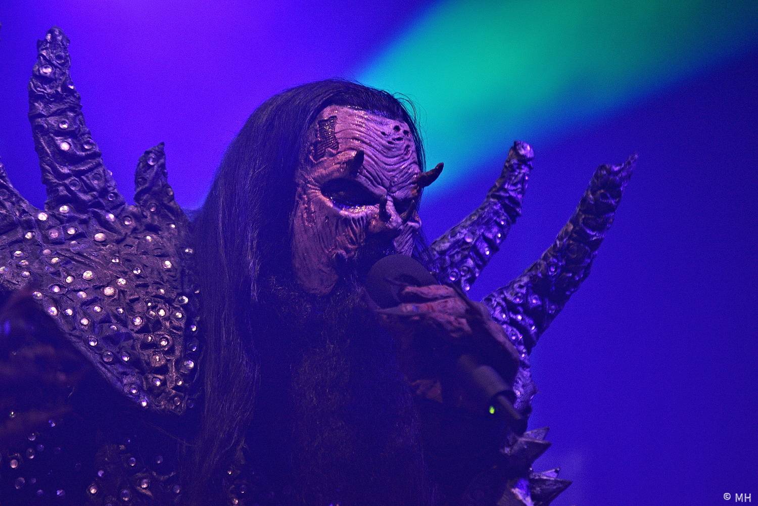 Lordi předvedli v Plzni hororovou show