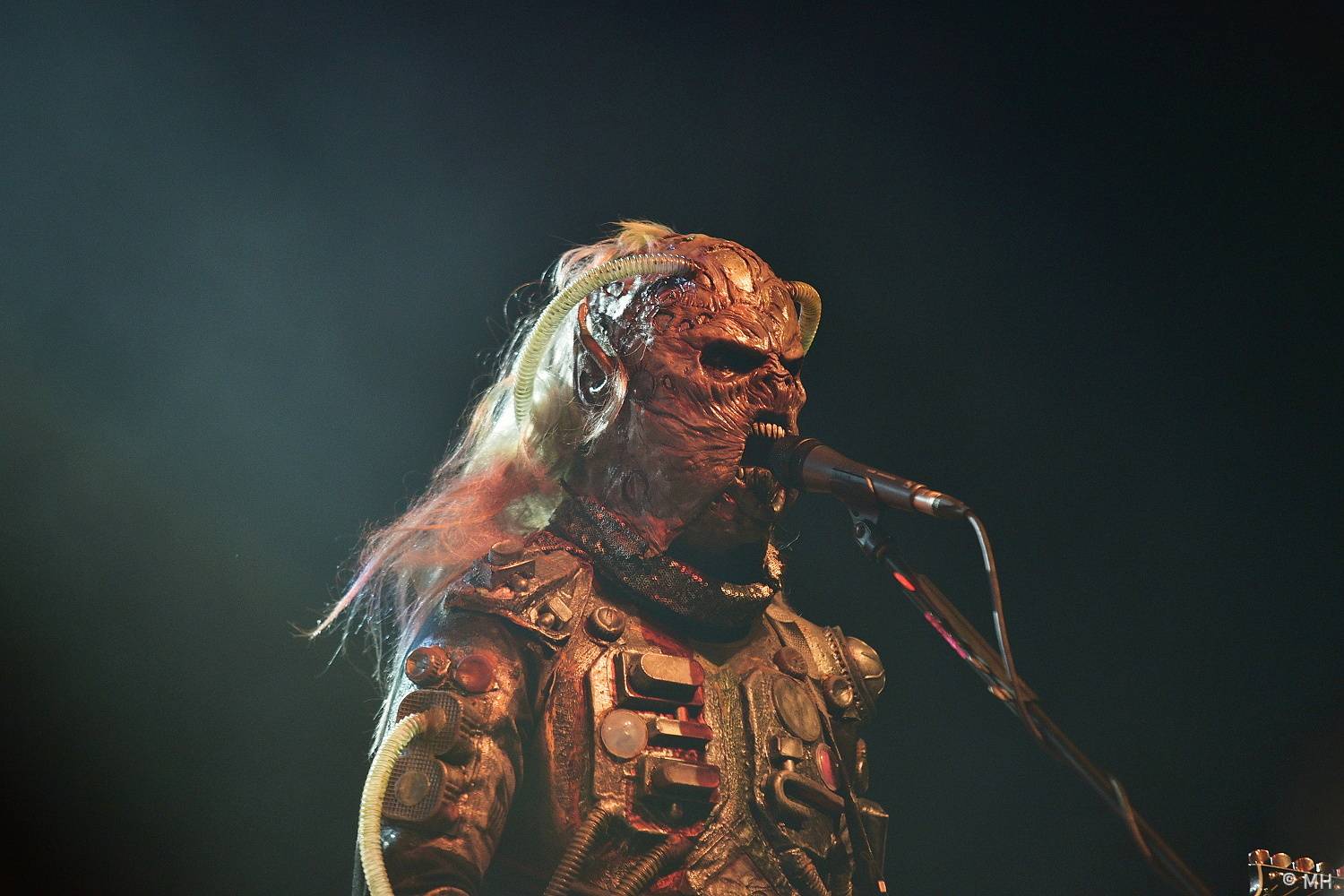Lordi předvedli v Plzni hororovou show