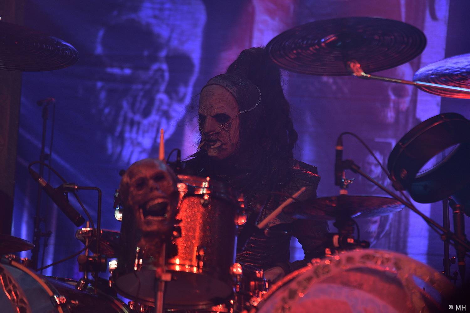 Lordi předvedli v Plzni hororovou show