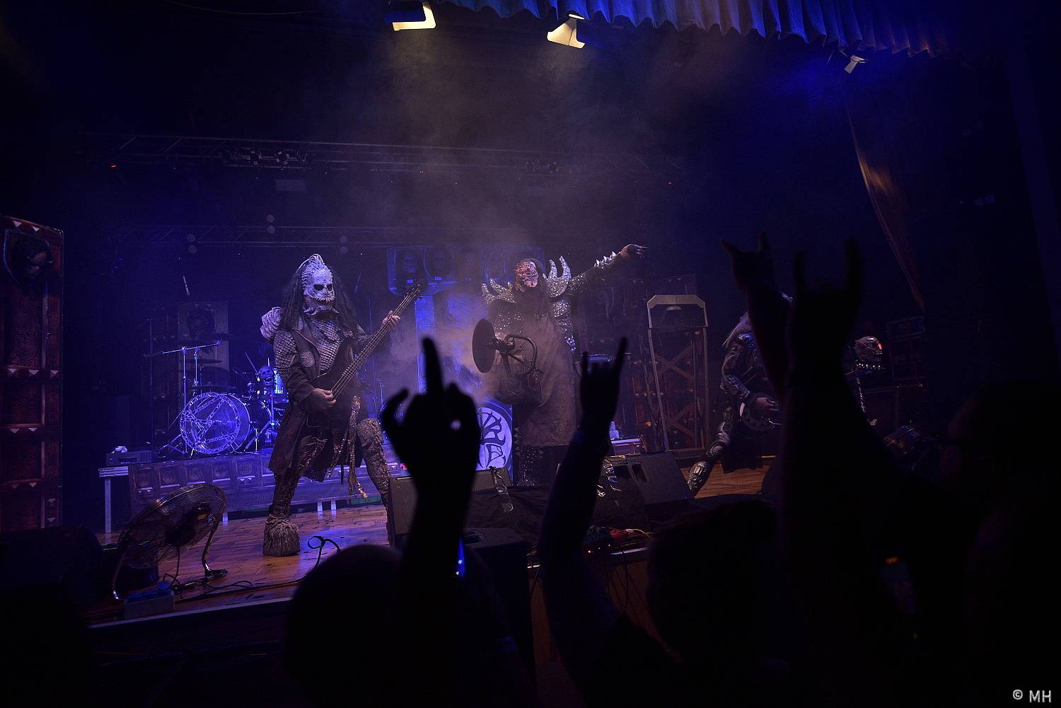 Lordi předvedli v Plzni hororovou show