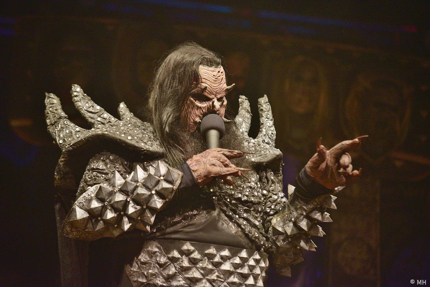 Lordi předvedli v Plzni hororovou show