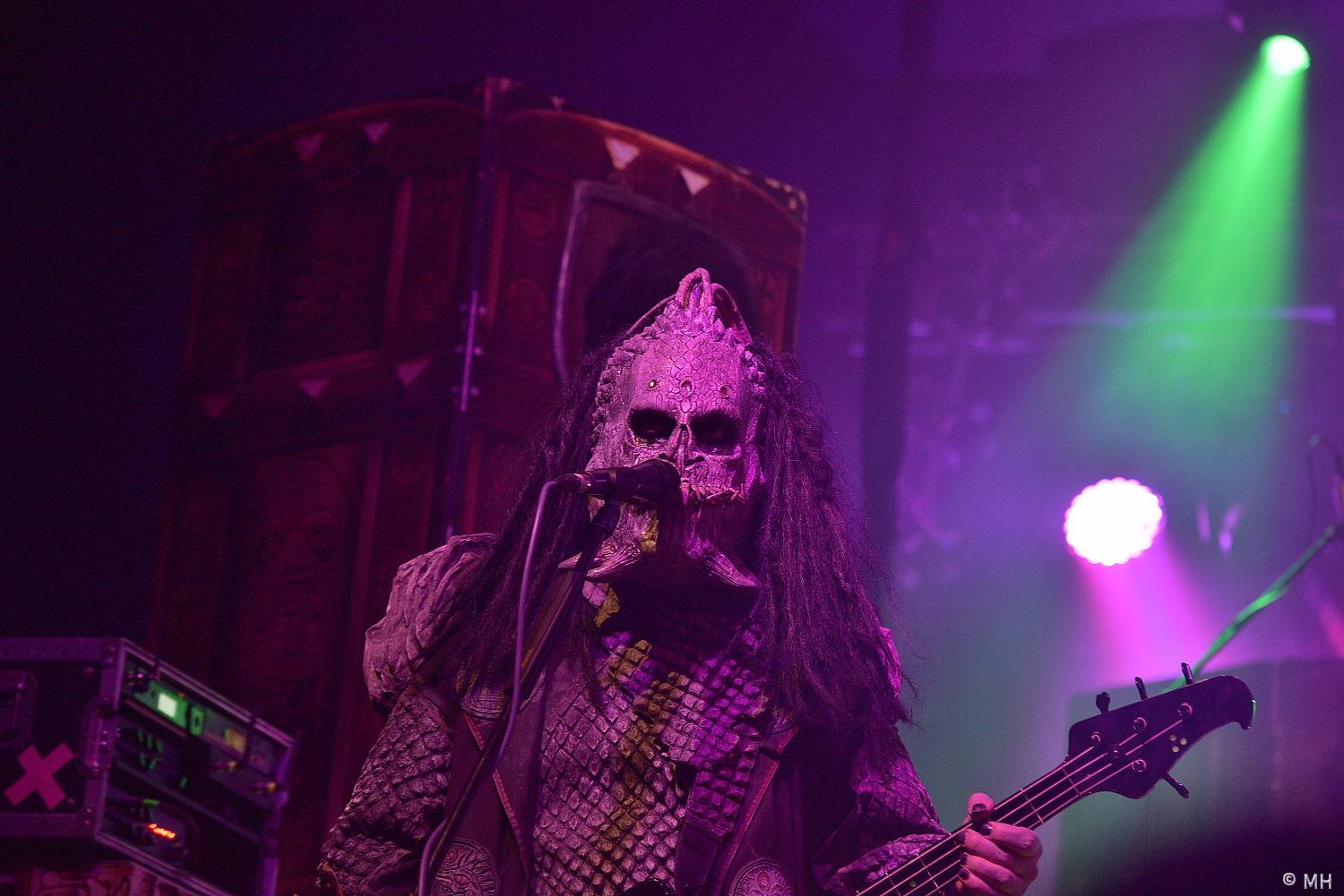 Lordi předvedli v Plzni hororovou show