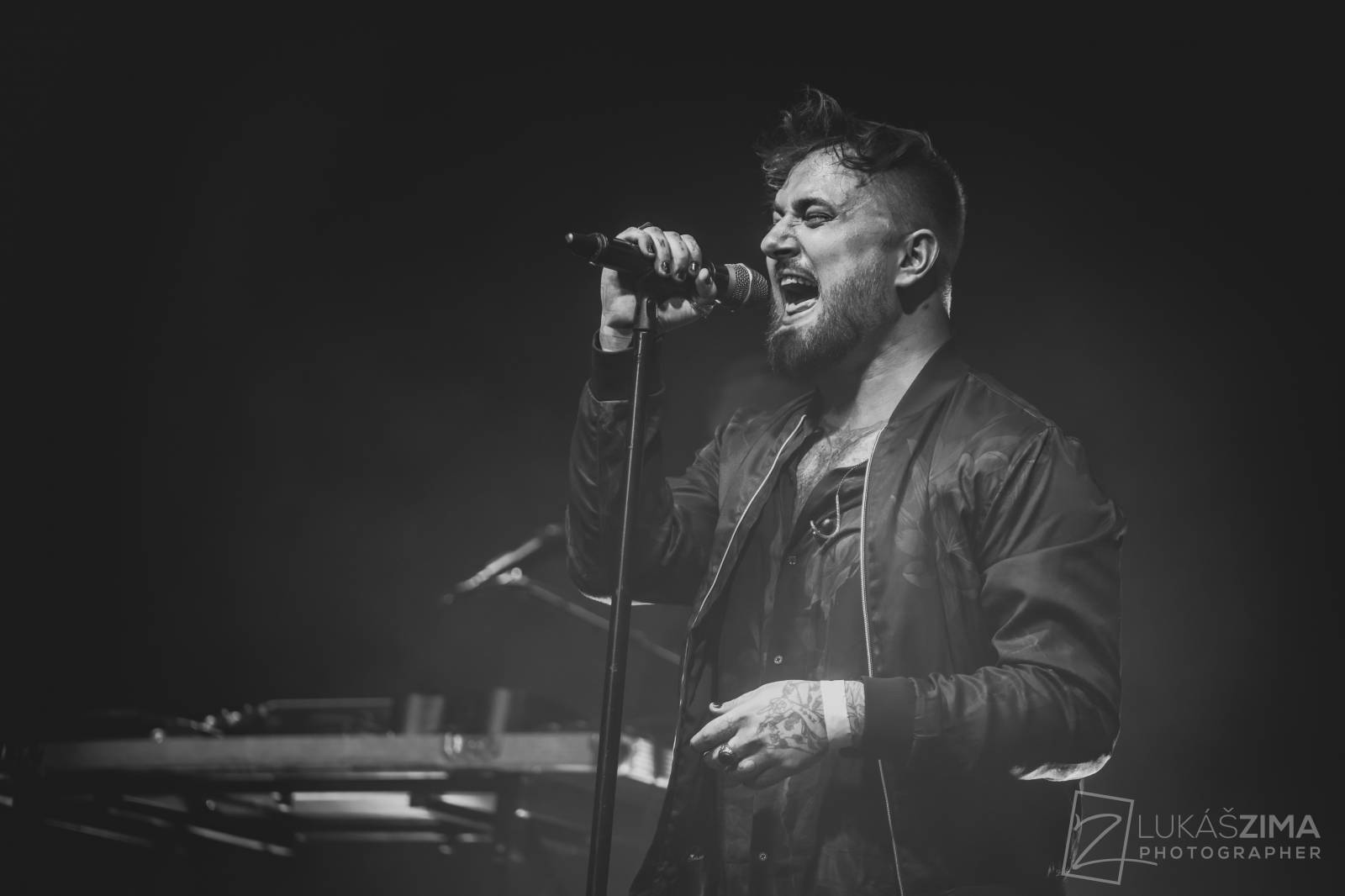 Poetika naposledy v úplné sestavě. Fanoušci se v Roxy loučili s Edou Rovenským