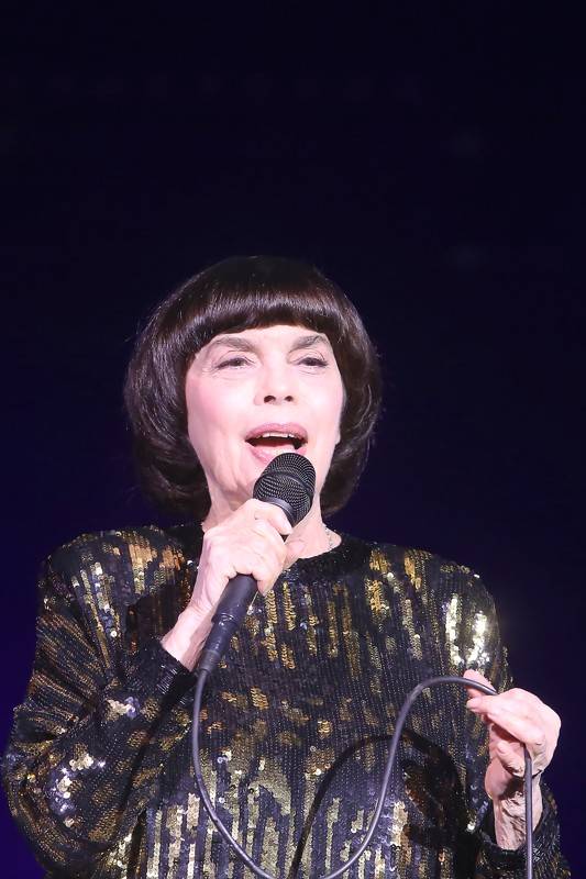 Na brněnském Výstavišti zněl francouzský šanson v podání Mireille Mathieu
