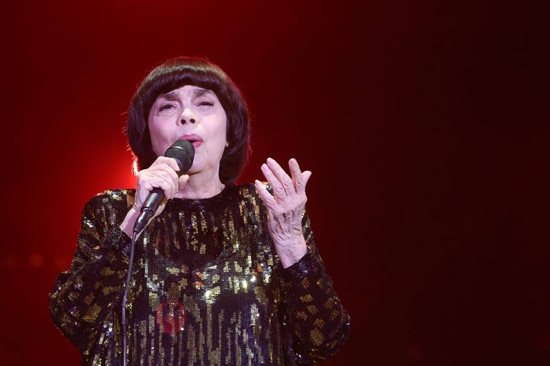 Na brněnském Výstavišti zněl francouzský šanson v podání Mireille Mathieu