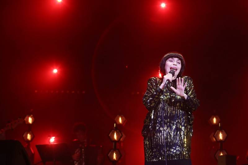 Na brněnském Výstavišti zněl francouzský šanson v podání Mireille Mathieu