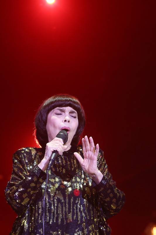 Na brněnském Výstavišti zněl francouzský šanson v podání Mireille Mathieu