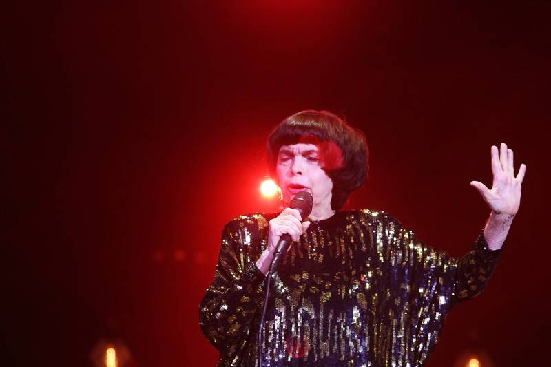 Na brněnském Výstavišti zněl francouzský šanson v podání Mireille Mathieu
