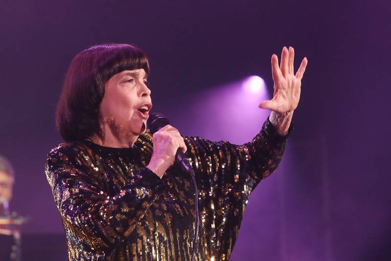 Na brněnském Výstavišti zněl francouzský šanson v podání Mireille Mathieu