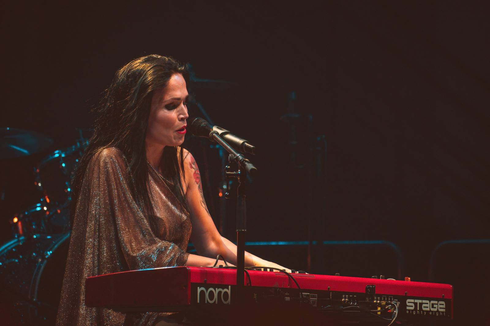 Královna severu Tarja Turunen měla v Pardubicích energie na rozdávání