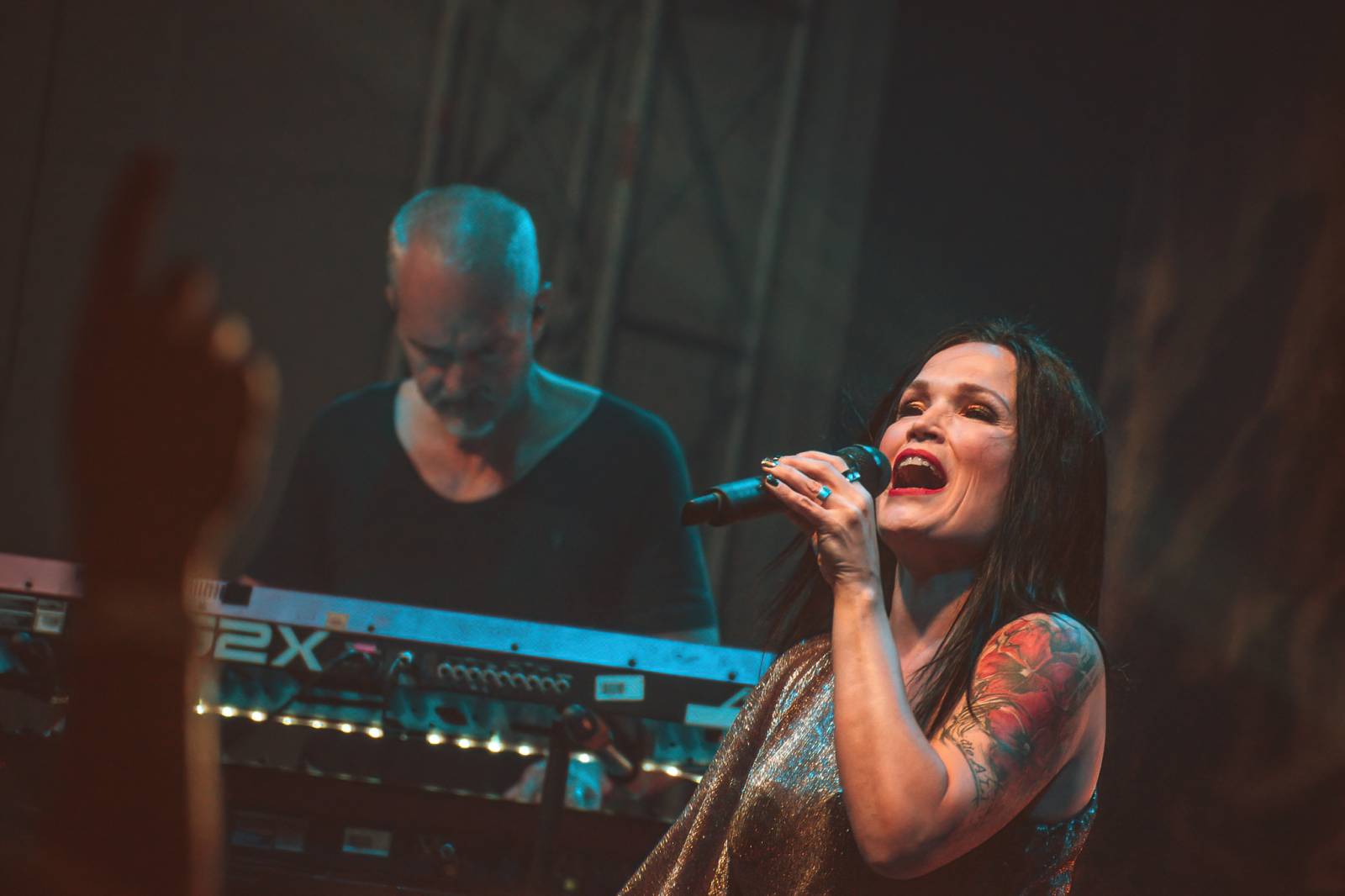 Královna severu Tarja Turunen měla v Pardubicích energie na rozdávání