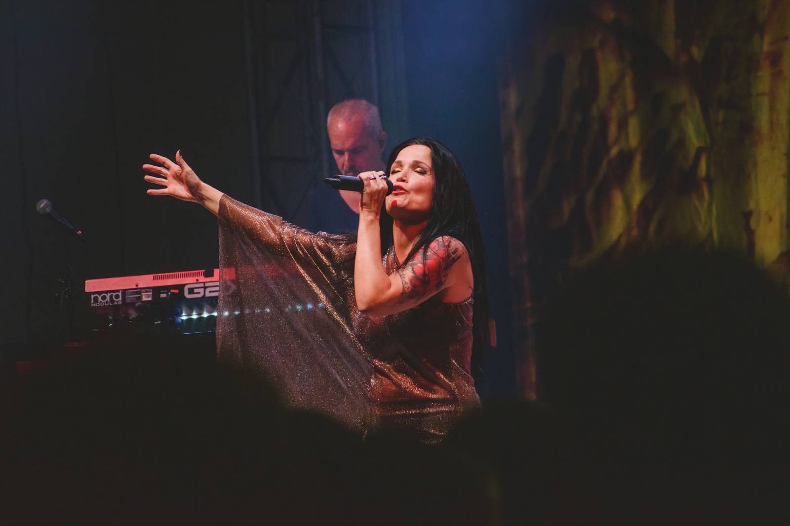 Královna severu Tarja Turunen měla v Pardubicích energie na rozdávání