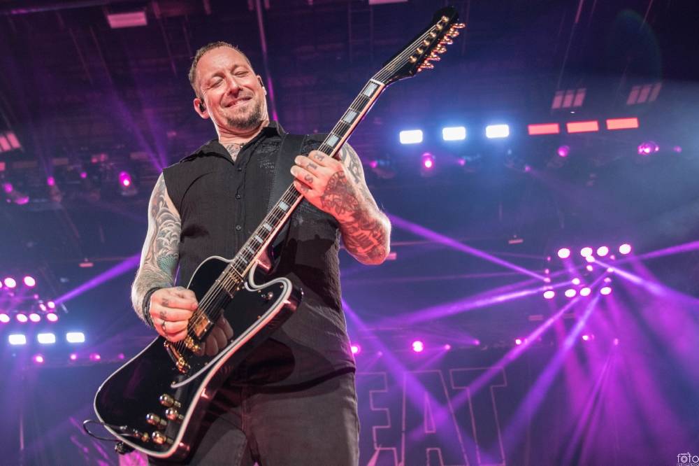 Volbeat roztřásli O2 universum svým heavymetalem