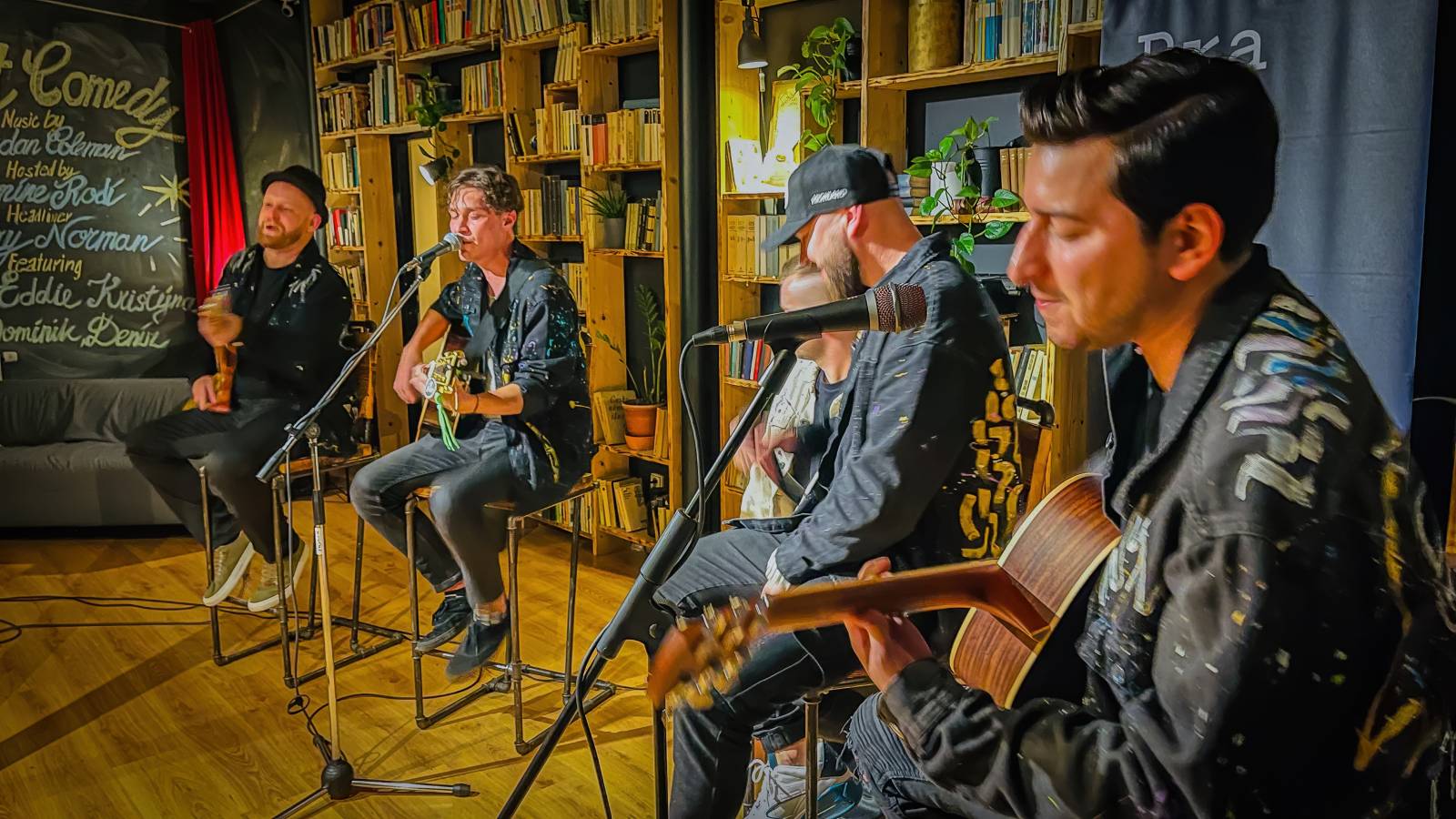 Eduard Rovenský představil svou novou kapelu Highland a pokřtil videoklip k písni Crush