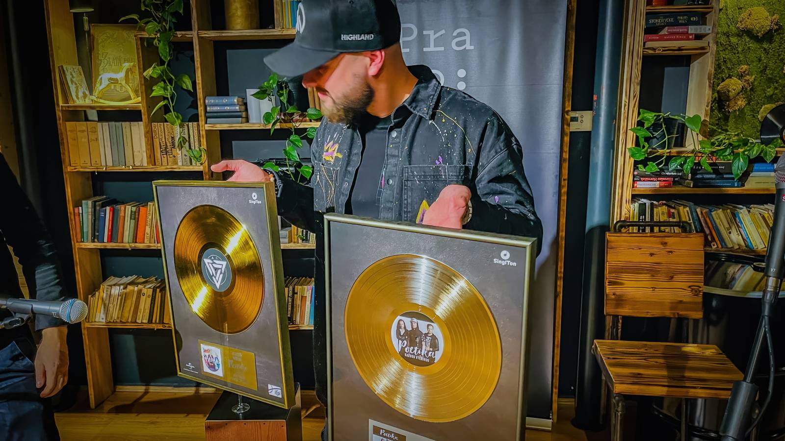 Eduard Rovenský představil svou novou kapelu Highland a pokřtil videoklip k písni Crush