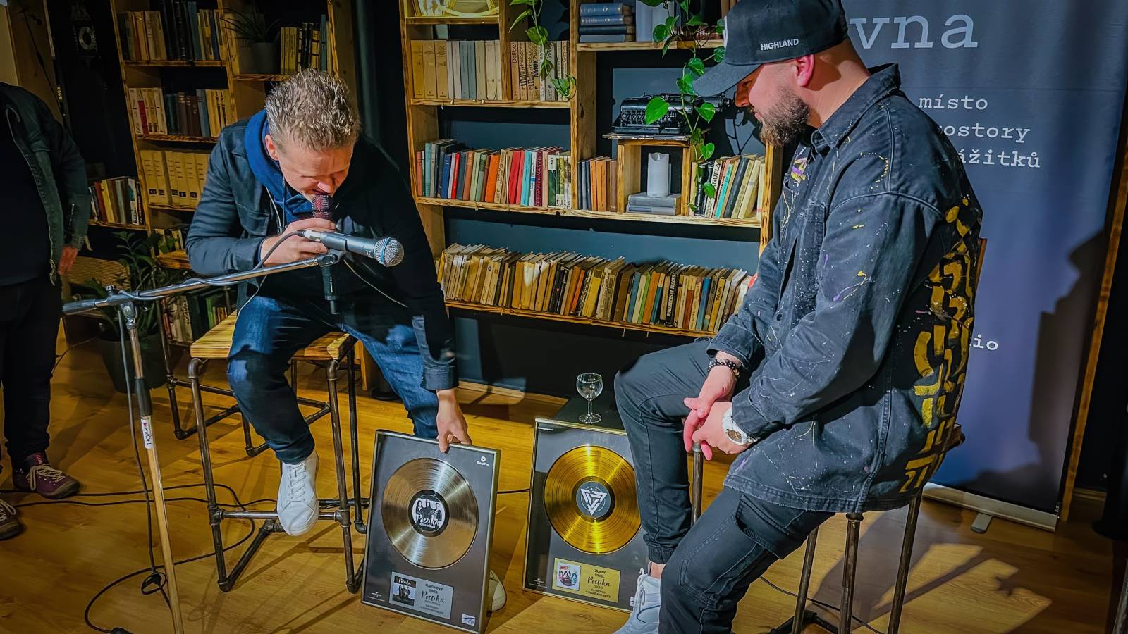 Eduard Rovenský představil svou novou kapelu Highland a pokřtil videoklip k písni Crush