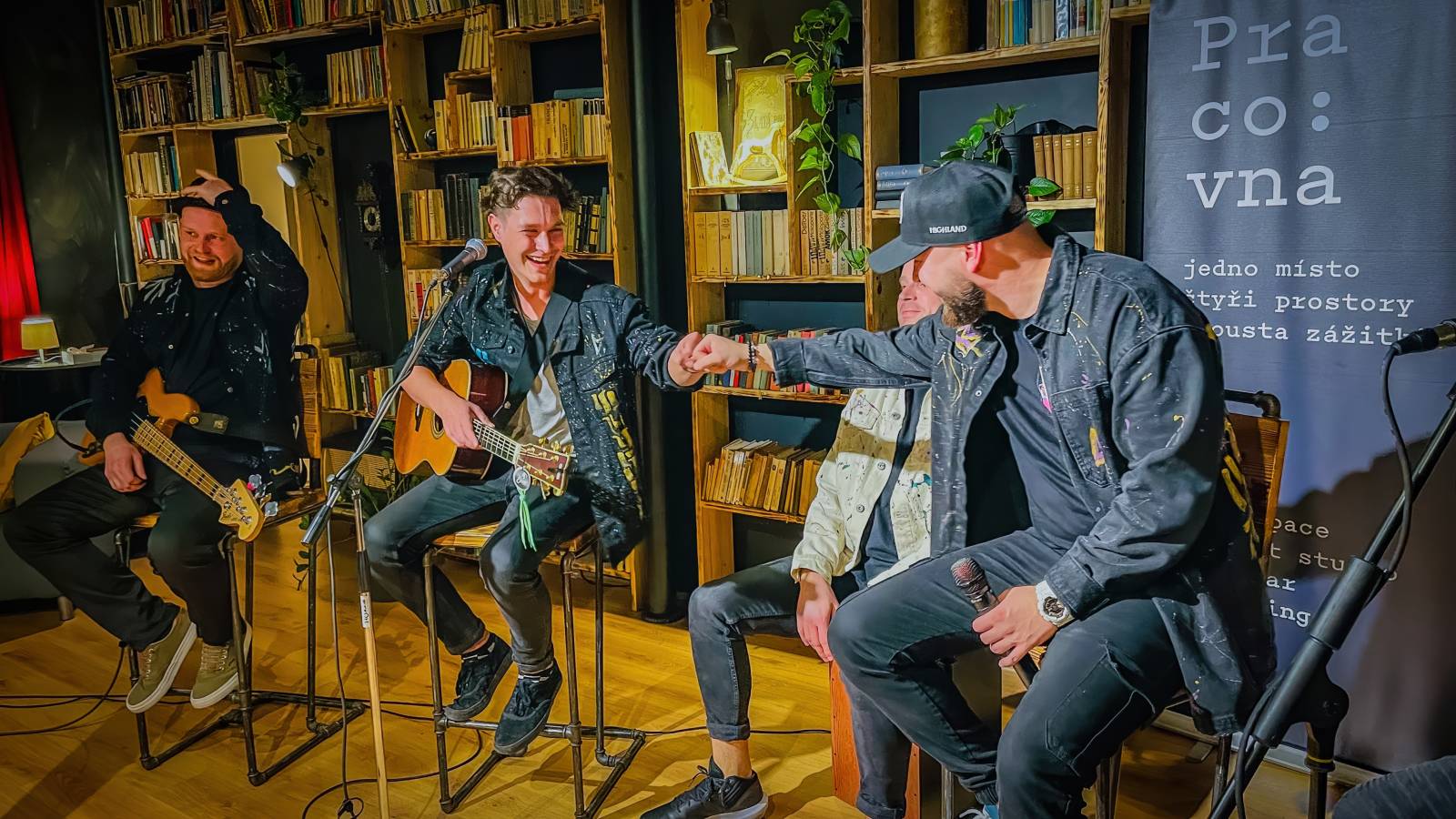 Eduard Rovenský představil svou novou kapelu Highland a pokřtil videoklip k písni Crush