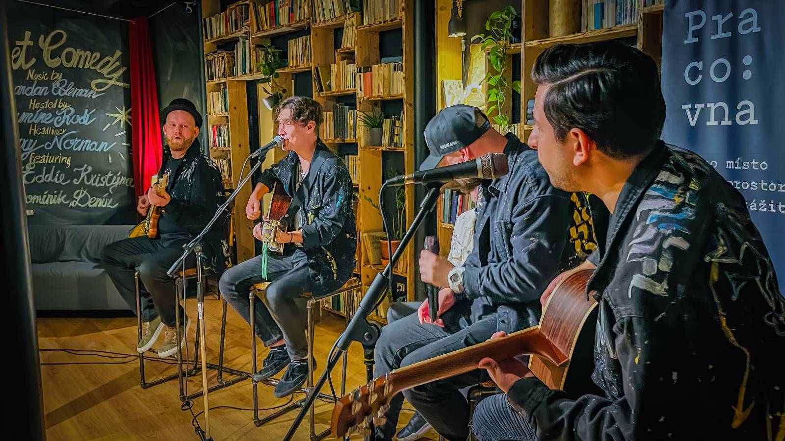 Eduard Rovenský představil svou novou kapelu Highland a pokřtil videoklip k písni Crush