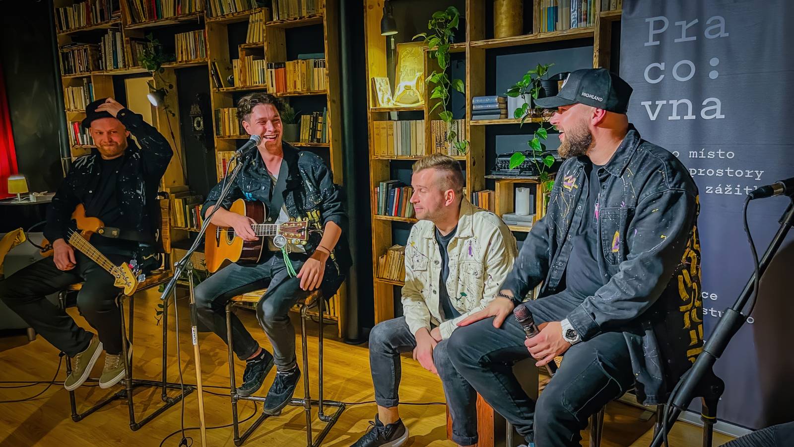 Eduard Rovenský představil svou novou kapelu Highland a pokřtil videoklip k písni Crush