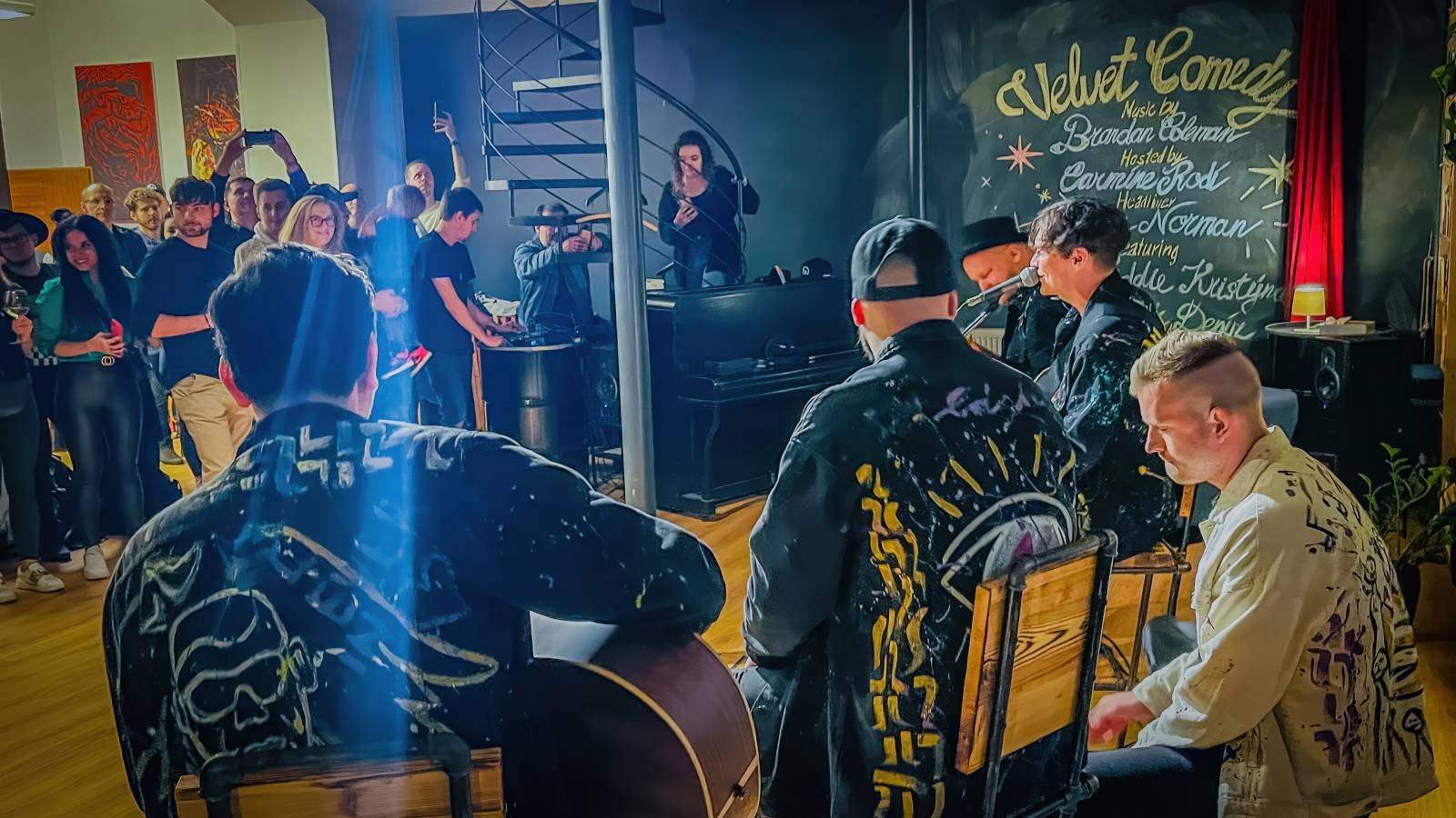 Eduard Rovenský představil svou novou kapelu Highland a pokřtil videoklip k písni Crush