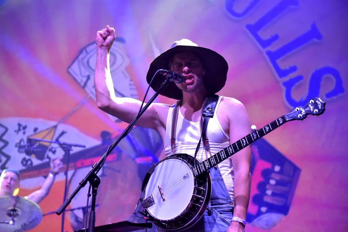 Finští Steve'N'Seagulls předvedli brněnskému Sonu rockové pecky v bluegrassovém hávu
