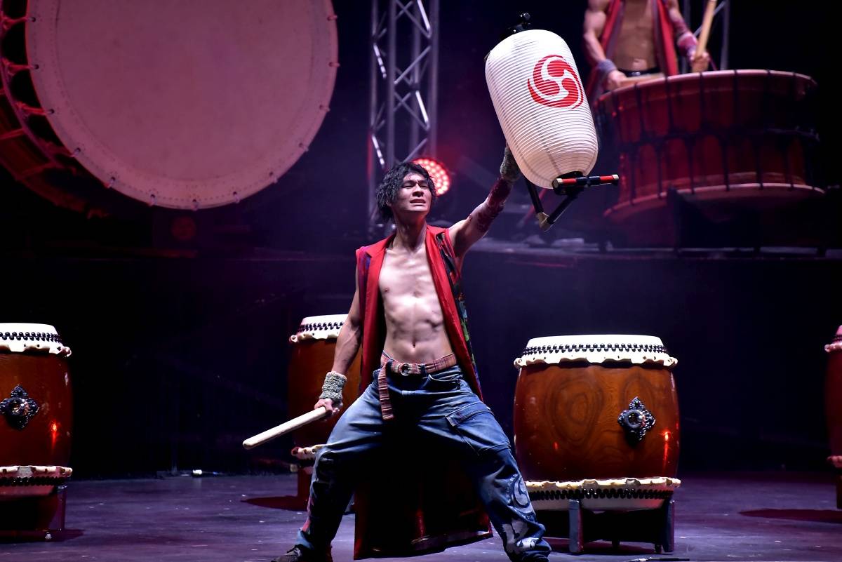 Japonští bubeníci Yamato nadchli fanoušky v pražském Kongresovém centru