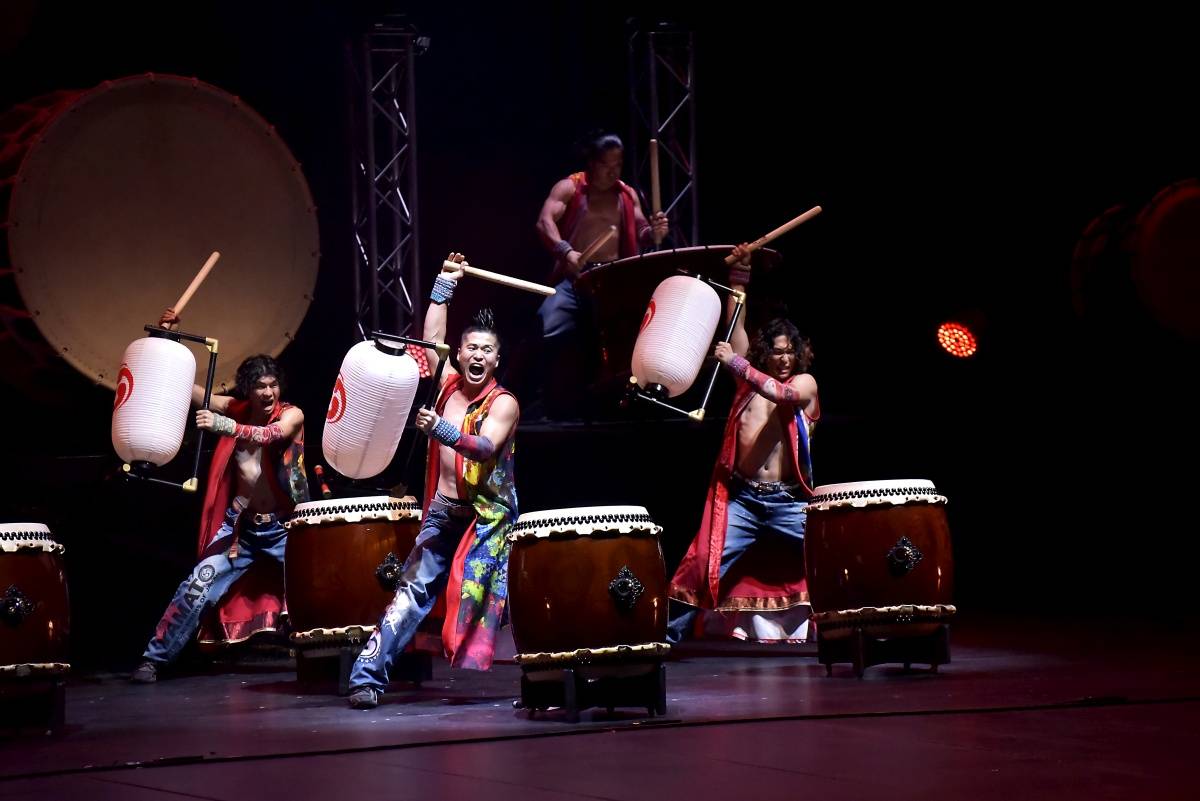 Japonští bubeníci Yamato nadchli fanoušky v pražském Kongresovém centru