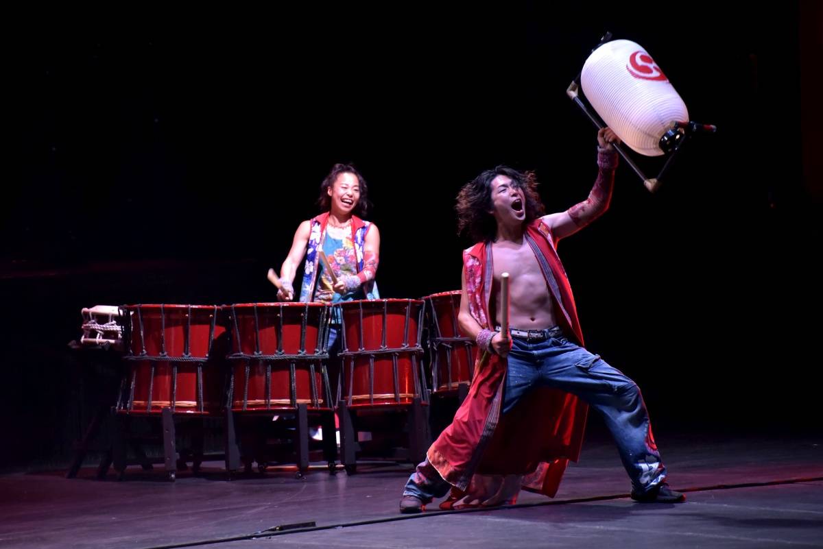 Japonští bubeníci Yamato nadchli fanoušky v pražském Kongresovém centru