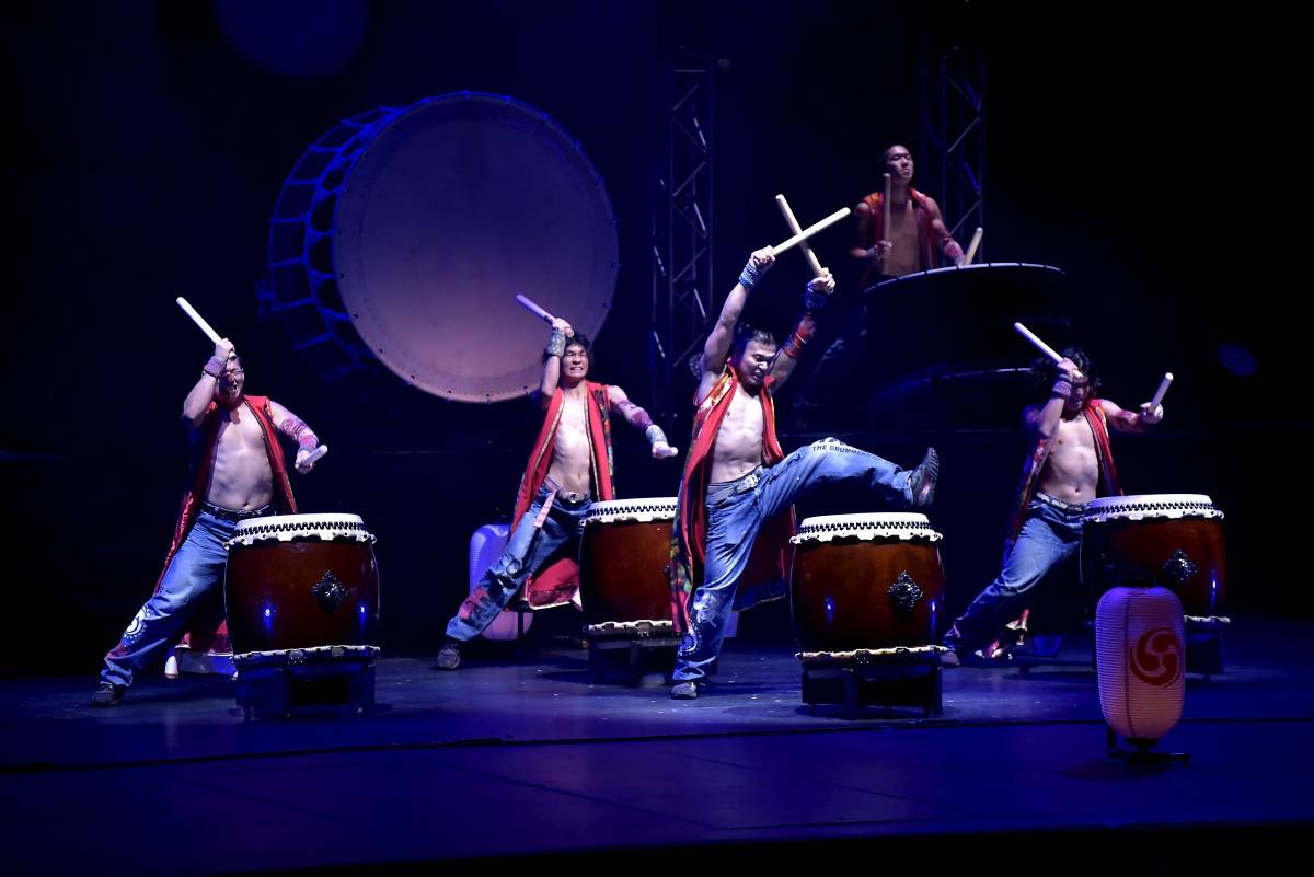 Japonští bubeníci Yamato nadchli fanoušky v pražském Kongresovém centru