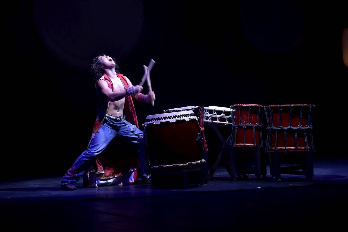 Japonští bubeníci Yamato nadchli fanoušky v pražském Kongresovém centru