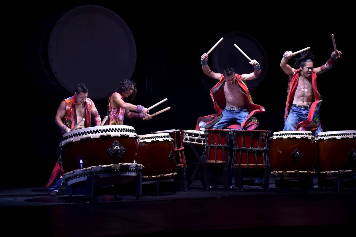 Japonští bubeníci Yamato nadchli fanoušky v pražském Kongresovém centru