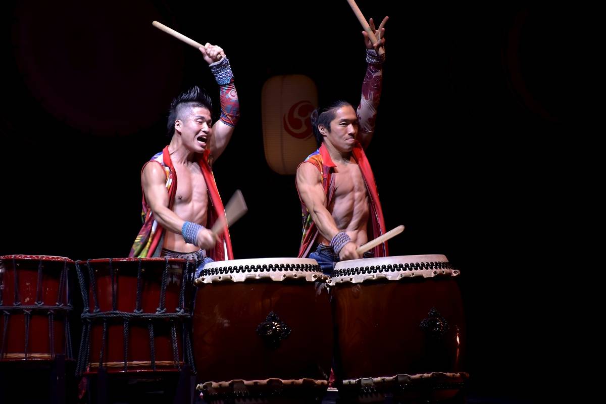 Japonští bubeníci Yamato nadchli fanoušky v pražském Kongresovém centru